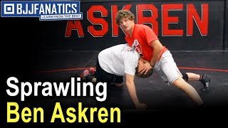 Wrestling Moves  Sprawl by Ben Askren [upl. by Awhsoj]