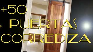 50 🚪Puertas CORREDIZAS bonitas PARA tu CaSa 🚪s corredizas para salas comedor estudios dormitorios [upl. by Akirehs]