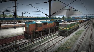 Train Simulator Classic 2024 NRv1 WDM3D TWIN LOCOMOTIVE DUTY With Passenger Train Ambala CantDORAHA [upl. by Hnaht813]