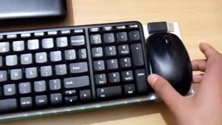 Review of the logitech mk220 wireless keyboard and mouse combo [upl. by Lj]