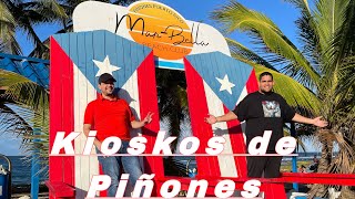 Piñones 🇵🇷 Puerto Rican Street Food 🤤 [upl. by Porta]