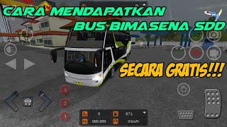 Terbaru Cara Mendapatkan Bus Bimasena SDD Secara GRATIS Cek Deskripsi Ya  Anton JR [upl. by Perrine]