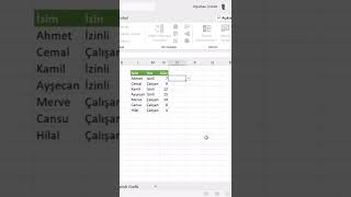 Excelde Veri DoğrulamaAçılır Liste Nasıl Uygulanır shorts fyp [upl. by Erdrich475]