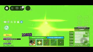 Awakened light combo Light v2 and dragon talon bloxfruit video light combo [upl. by Laius]