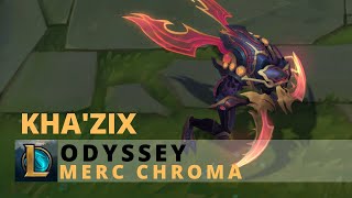 Odyssey KhaZix Merc Chroma  League Of Legends [upl. by Carpio]