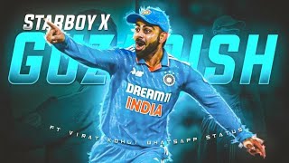 STAR BOY X GUZAARISH X ⭐✨ VIRAT KOHLI BEAT SYNC STATUS viratkohli editing [upl. by Marys]