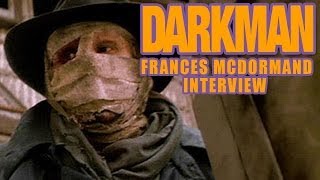 Frances McDormand Interview  Darkman 1990 [upl. by Lanni435]