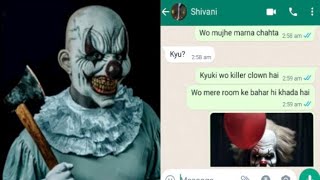 quotKiller Clownquot horror chat story part 1 [upl. by Alad]