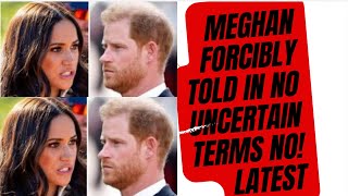 MEGHAN “IT’S OVER” FORCIBLY TOLD IN NO UNCERTAIN TERMS  NEW PERSONAL SETBACK meghan meghanmarkle [upl. by Enylekcaj]