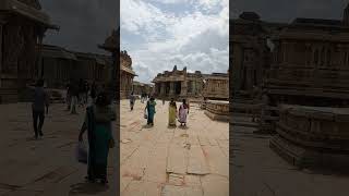 Hampi vitala temple in side view ytshort travel hampi hampivlog [upl. by Mendive864]