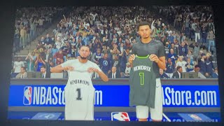 Mycarrer on nba 2k25 jersey swap [upl. by Rosenblatt]