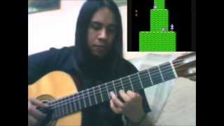 Super Mario Bros 2  Overworld Theme  Guitar [upl. by Ardnasirhc]