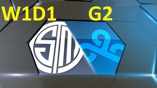 TSM vs C9 Game 2 Highlights  2017 NALCS SPRING SPLIT  WEEK 1 DAY 1 [upl. by Adnohryt703]