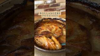 Boulangere potatoes  CRISP TOP x SOFT CENTRE classicfrench recipe classiccuisine cooking [upl. by Ennaeiluj127]