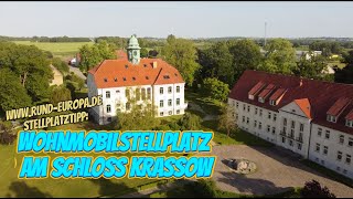 Wohnmobilstellplatz quotSchloss Krassowquot bei Wismar  Poel [upl. by Stockton335]