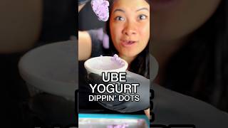 Ube yogurt Dippin’ dots shortsexcellence snack icecream [upl. by Almeda]