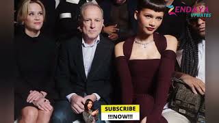 Zendaya wowed at the Fendi Couture SpringSummer 2024 show  zendaya updates  zendaya [upl. by Say868]