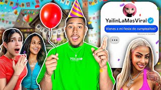 ASÍ CELEBRÉ MI FIESTA DE CUMPLEAÑOS 🥳 Invité más de 100 famosos😱 [upl. by Nitsug551]