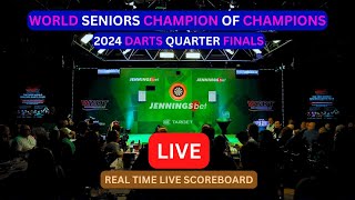 2024 World Seniors Darts Champion of Champions LIVE Score UPDATE Today Quarter Finals Matches [upl. by Devora]