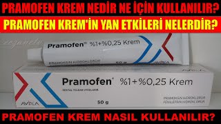 Pramofen Krem Nedir Pramofen Kremin Yan Etkileri Nelerdir Pramofen Krem Nasıl Kullanılır [upl. by Akaya]