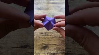 ORIGAMI MAGIC CUBE FLEXAHEDRON PAPER CRAFT TUTORIAL  DIY FLEXAGON ANTISTRESS PAPER TOY ORIGAMI ART [upl. by Ileane]