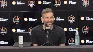 Houston Dynamo FC HC Ben Olsen Post Game Thoughts vs Portland Timbers 31624 [upl. by Gies]