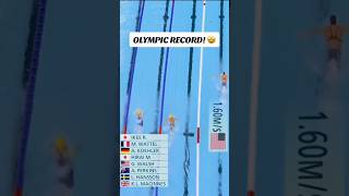 🚨 Walsh sets NEW OLYMPIC RECORD 😱 [upl. by Yenahc]