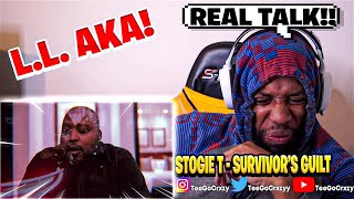 SOUTH AFRICA WHAT UP🇿🇦 Stogie T  Survivors Guilt Tribute Freestyle to AKA REACTION [upl. by Otrebire]