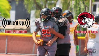 Maricopa Jr Rams Vs Az Arrows 12u l Micd Up ft Louie Plancencio [upl. by Ecirpac]