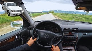 Mercedes Benz CClass C220 CDI W203 143Hp  POV Test Drive [upl. by Shear]