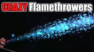 The Flamethrower Reworks Are NUTS Terraria 144 [upl. by Ulberto179]