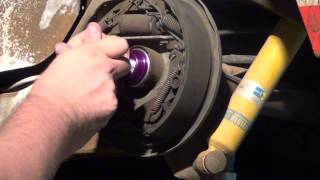 Replacing axle bearing and seal on a GM 10 bolt 75 inch differential [upl. by Ahsuat]