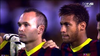 Neymar vs Valencia A 1314 1080i HD [upl. by Elagibba]