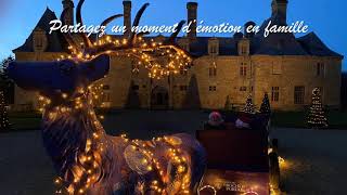 Féeries de Noël au château Le Rocher Portail [upl. by Nylia]