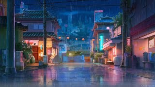 Raining In Seoul lofi rain chill lofi beats [upl. by Baecher]