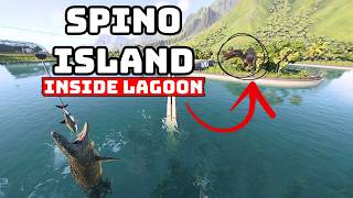 LARGE SPECIES PARK Ep 5 Spinosaurus Island in Lagoon  Jurassic World Evolution 2 [upl. by Aros]