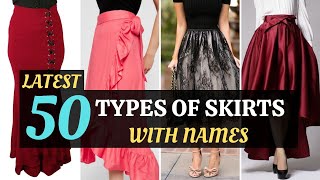 50 Types of Skirts With Name  Types of Western Skirts  Blossom Trends [upl. by Vonny531]