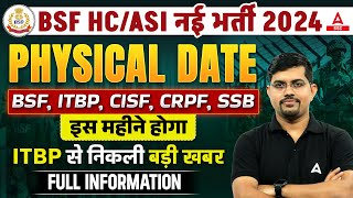 BSF Physical Date 2024  BSF HCM ASI Physical Date 2024  BSF Physical Kab Hoga [upl. by Ellierim]