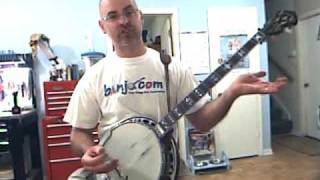 LOTW  Banjo lessons Alternate tunings  D tuning Part 2 [upl. by Kenrick]