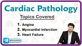 🫀 CVS Pathology Part 2 Angina Pectoris Myocardial infarction Heart failure Chapter  5 [upl. by Onailil118]