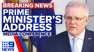 PM on Sydney lockdown extension and Afghanistan evacuation  9 News Australia [upl. by Rayner]