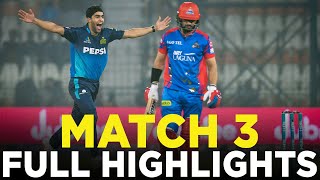 Full Highlights  Multan Sultans vs Karachi Kings  Match 3  HBL PSL 9  M2A1A [upl. by Pokorny]