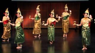 Robam Chun Por Blessing Dance Khmer Arts Academy at TEDxSoCal [upl. by Erdnassak628]