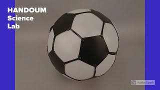 분자 모형 축구공 만들기MAKE molecular model soccer ball [upl. by Cowey956]