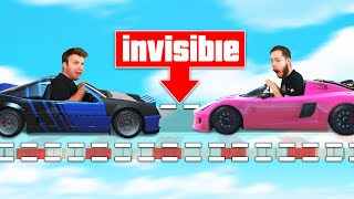 GTA 5 INVISIBLE Face To Face Challenge [upl. by Atims]