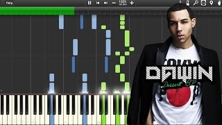 Dawin  Dessert ft Silento Piano SynthesiaTutorialSheet [upl. by Ycart]