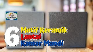 6 Rekomendasi Keramik Lantai Kamar Mandi yang Berkualitas [upl. by Nylak808]