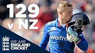 Jos Buttler Hits 129 Off 77 Balls v New Zealand 2015  Full Highlights [upl. by Dido]