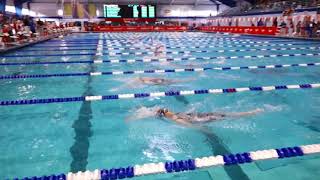 Womens 200 Back C Final  2019 NCSA Spring Swimming Championships [upl. by Doane]