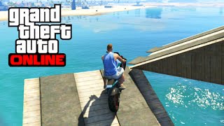 GTA V Online AVENTURA PERIGOSA no MAR  Profissionalidades 25 [upl. by Siuqaj]